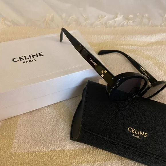 Celine Black Sunglasses - Picture 9 of 14
